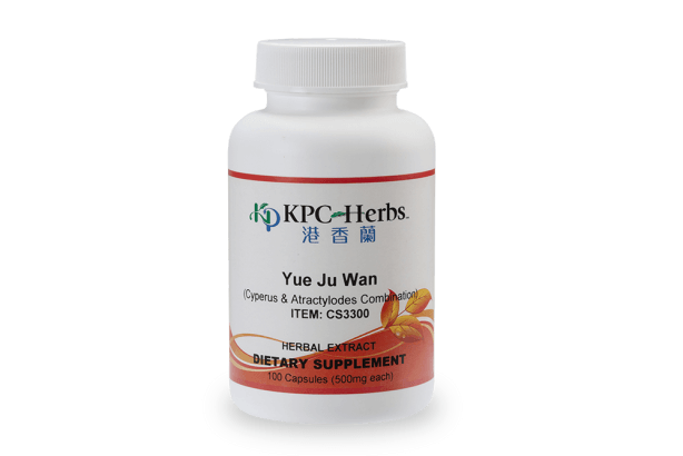 Yue Ju Wan - CS3300 - 100 Capsules (500mg each)