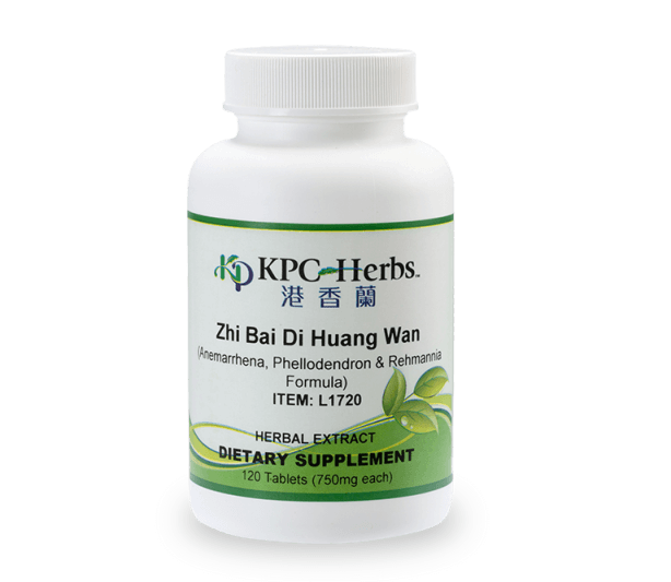 Zhi Bai Di Huang Wan - 1720 - 120 Tablets